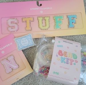Stoney Clover Bead kit and patch bundle! Needlepoint, Target Stuff, N Patches